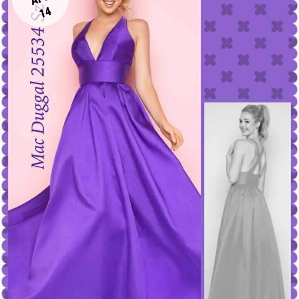 NWT Ieena by MacDuggal gown